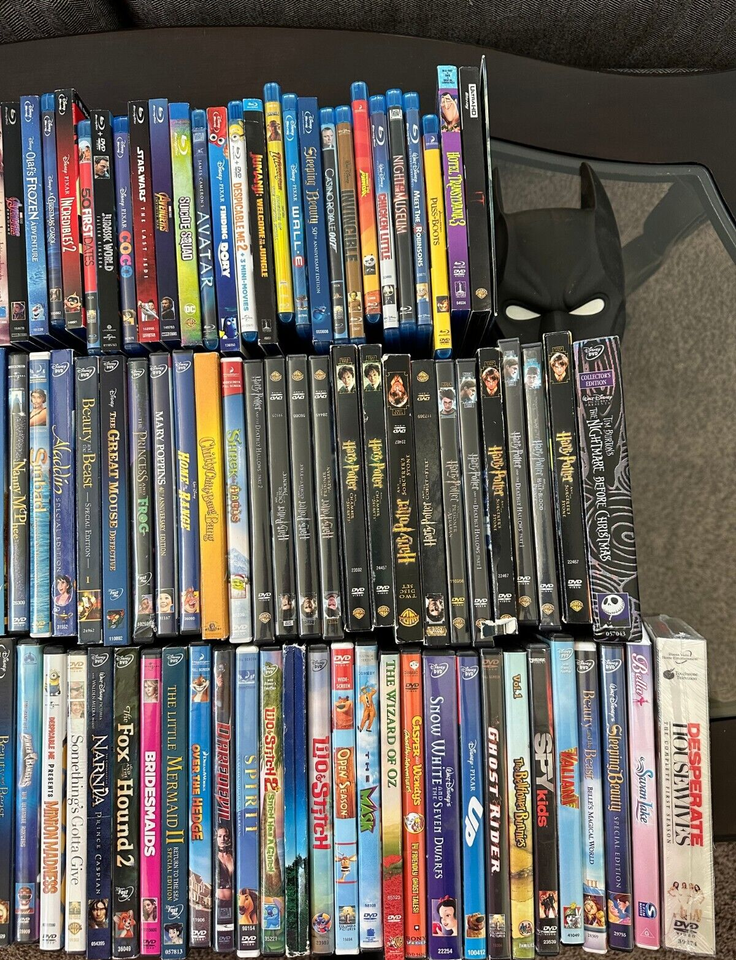 Lot Of 168+ Used Blue Ray DVDs and DVDs | eBay