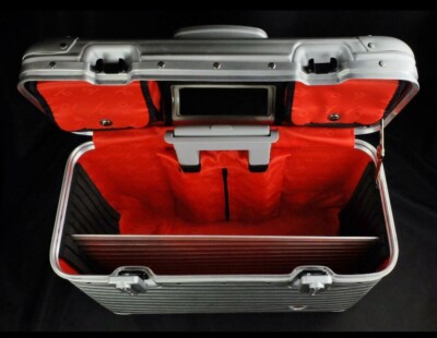 Rimowa Topas Vodafone Edition 36L SIlver Pilot Trolley | eBay