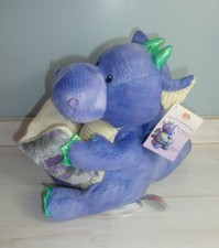 2018 Cuddle Barn Dalton The Storytelling Dragon - Lights Sound Plush Toy - 17