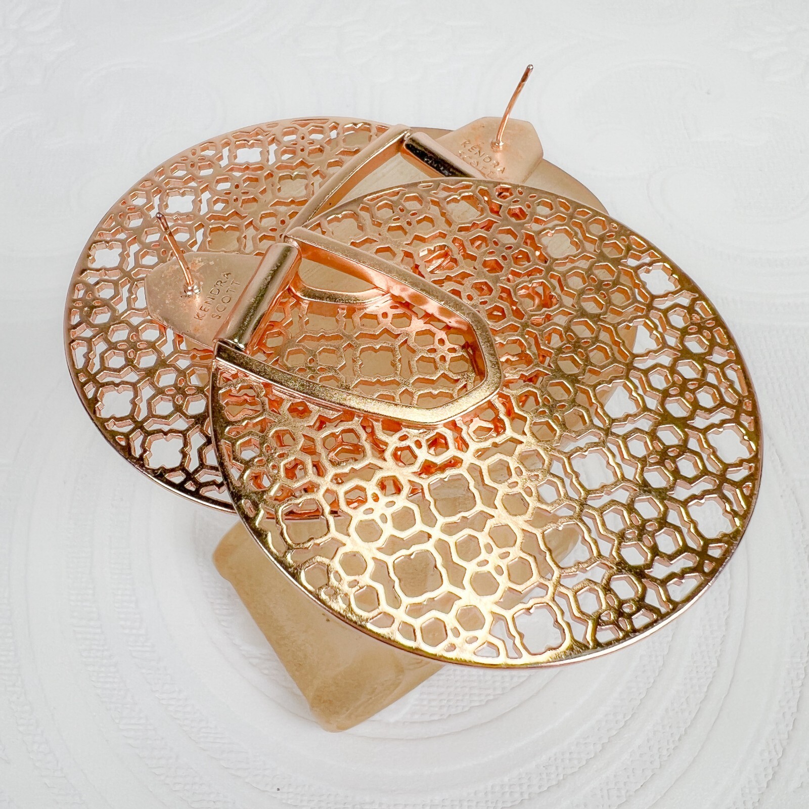 Kendra Scott Large Doorknocker Statement Earrings… - image 5