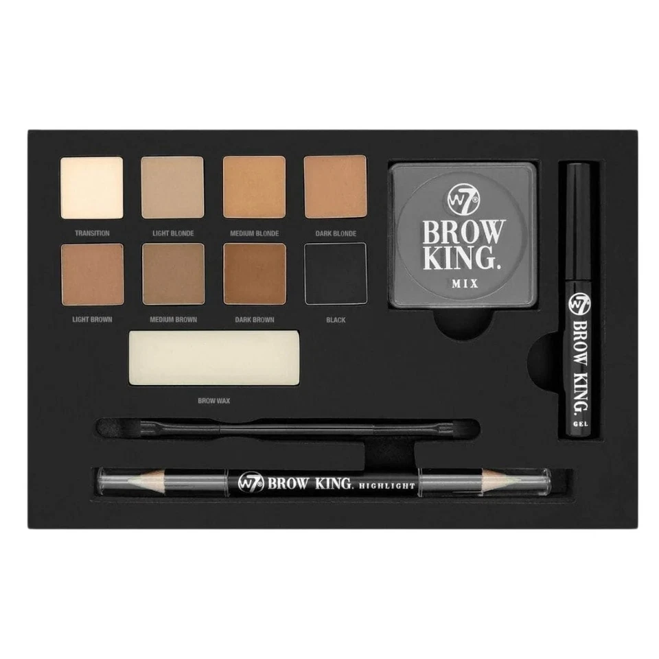 W7 Brow King Ultimate Eye & Brow Palette By Celeb Brow Stylist Sal Cikikcioglu - Image 3 of 4