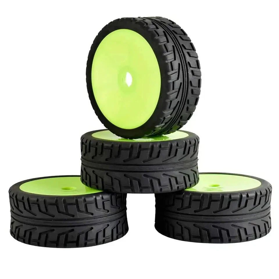 1/8 RC Tires Buggy Car Wheels Rim Hub 17mm for 1:8 Off-road Car HSP HPI Kyosho - Image 3 of 4