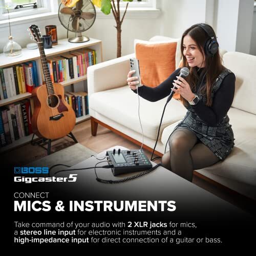 BOSS Gigcaster 5 GCS-5 audio mixer for distribution - Picture 3 of 7
