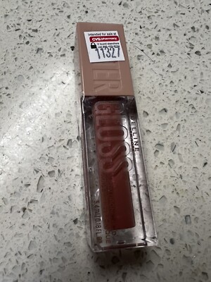 Maybelline Lifter Gloss 005 Silk - Hyaluronic Acid Plumping Lip Gloss 0.18 oz