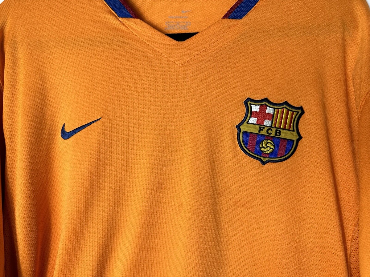 2006-07シーズン FC バルセロナ NIKE 3rdユニフォーム L Vintage Nike 2006-2007 FC Barcelona Away 3rd Jersey Soccer