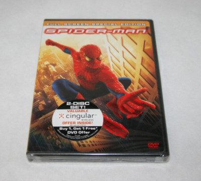Spider-Man Full Screen Special Edition 2-Disc Set (DVD, 2002) NEW SEALED