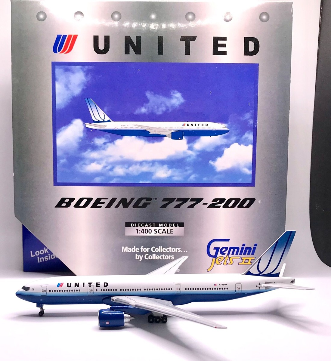 1/400 United Airlines 777-200 N775UA Gemini Jets GJUAL497 | eBay UK
