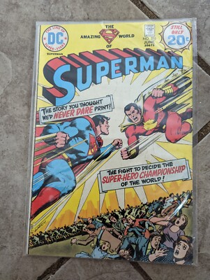 Superman #276 (1939 1st Series) DC Comics '1st App. Captain Thunder as Shazam'