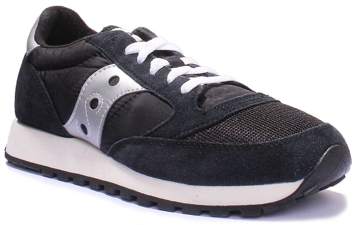 Basket Saucony Femme Jazz Original Noir Or