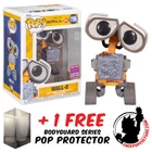 FUNKO POP VINYL DISNEY WALL-E TRASH CUBE #1196 WONDER CON 2022 EXCLUSIVE