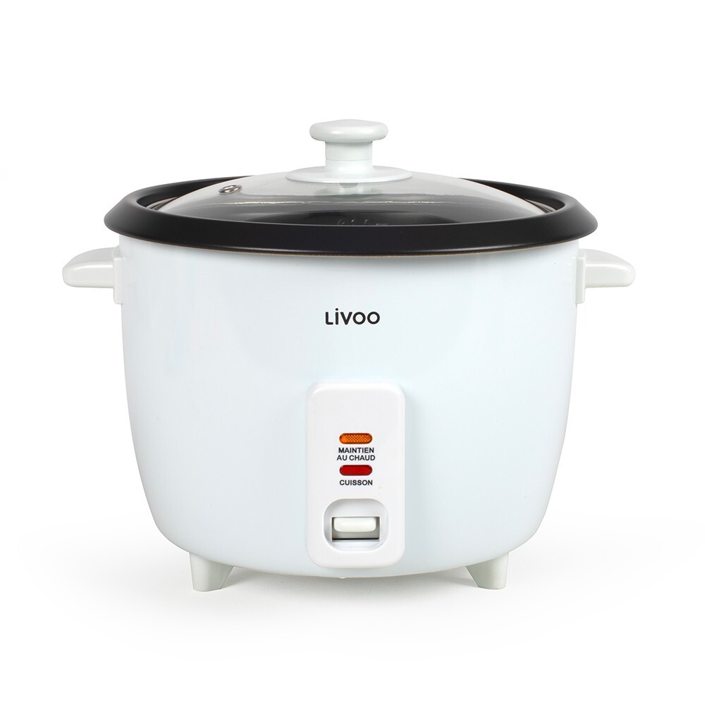 Cuiseur à riz 1.5 l compact 500W avec cuve amovible et arrêt auto