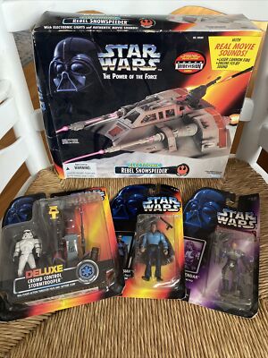 Kenner スター・ウォーズ エレクトロニック レベル スノースピーダー 1995 Kenner Star Wars Power of the Force Electronic