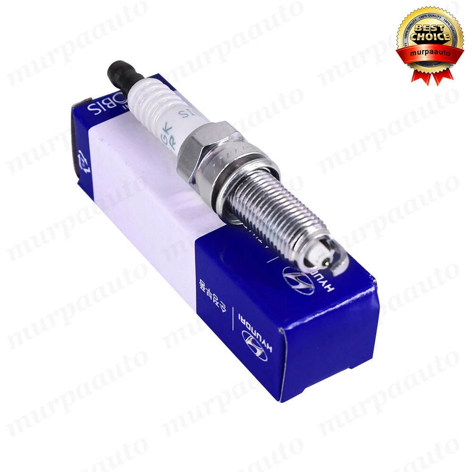 4 шт свечей зажигания Iridium 18846-10060 SILZKR6B10E для Hyundai ACCENT KIA RIO SOUL - Изображение 3 из 4