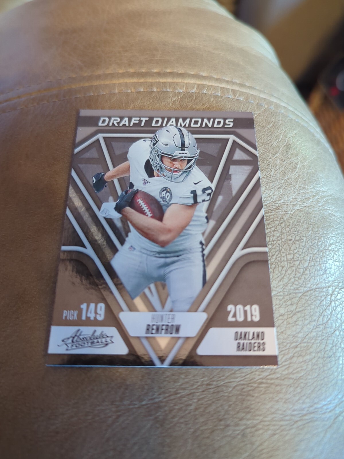 2023 Panini Absolute Football Draft Diamonds Hunter Renfrow #DD-4 Raiders