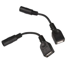 4PCS USB Female To DC Female Cable Power Plug Conversion Cable