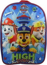 Paw Patrol Marshall Chase Rubble School Backpack Book Bag 15" Nickelodeon Gift