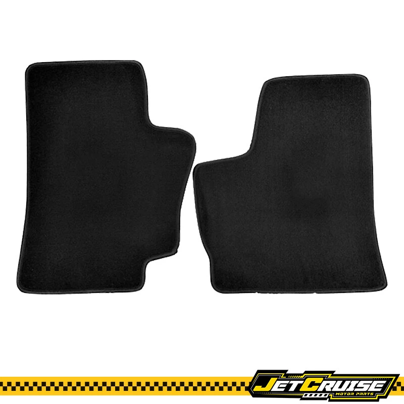 Alfombrillas de nailon para auto 94-01 Dodge Ram 1500 2500 3500 forro alfombrillas negras 2 piezas Foto 2 de 4