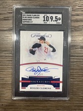 2021 Panini Flawless #FS-RCRoger Clemens Signature /7 SGC 9.5 #PNCARDS