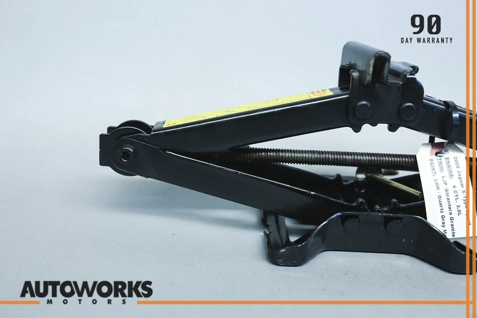 02-08 Jaguar X-Type X400 Herramienta de gato de neumático de repuesto de emergencia 1X4A18080AD OEM Foto 2 de 4