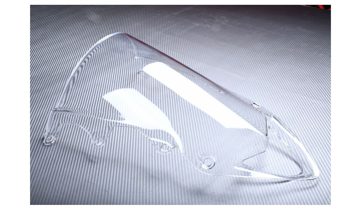 Bulle en polycarbonate transparent de haute précision pour carénage BMW S1000RR bleu