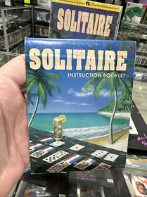 Solitaire (Nintendo Entertainment System, 1992) NES CIB Complete Tested!