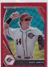 2021 PRIZMS RED WAVE RC MIKE JARVIS PRIZM ROOKIE DRAFT PARALLELS GE-3680