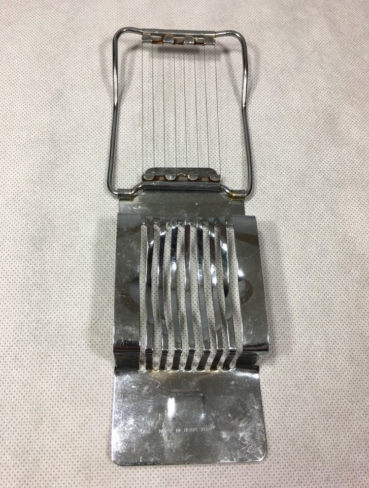 Vintage Metal Egg Slicer Hong Kong eBay