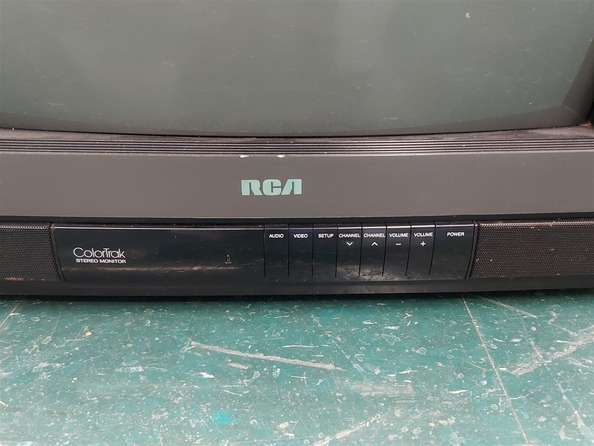 Vintage '89 RCA ColorTrak F20566AK 20