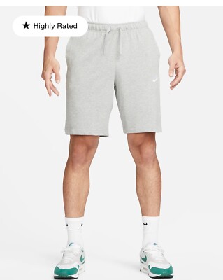 nike club jersey shorts grey