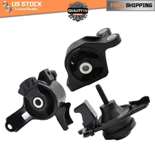 3x Engine Motor & Transmission Mount for Honda 2007-2008 Fit 1.5L l4  Auto