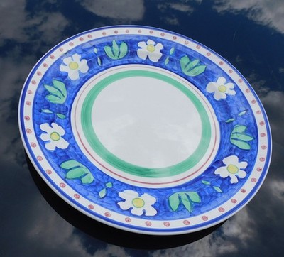 VINTAGE Maxwell & Williams Medici Hand Painted Quality Ironstone Platter Plate