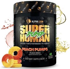 ALPHA LION SUPERHUMAN PUMP NS PEACH