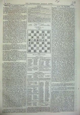 Original Old Antique Print 1876 Twenty One Pages Illustrated London News Paper