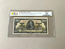 Canada 20 Dollars BC-25c 1937  PCGS 63