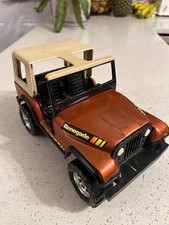Vintage 1970s Tonka Jeep Renegade Usa Made Copper And Tan Metal Plastic Vintage 1970s Tonka Jeep Renegade Usa Made Copper And Tan Metal Plastic