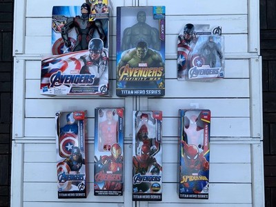 MARVEL AVENGERS ACTIONFIGUR CAPTAIN AMERICA HULK IRON MAN SPIDERMAN HASBRO