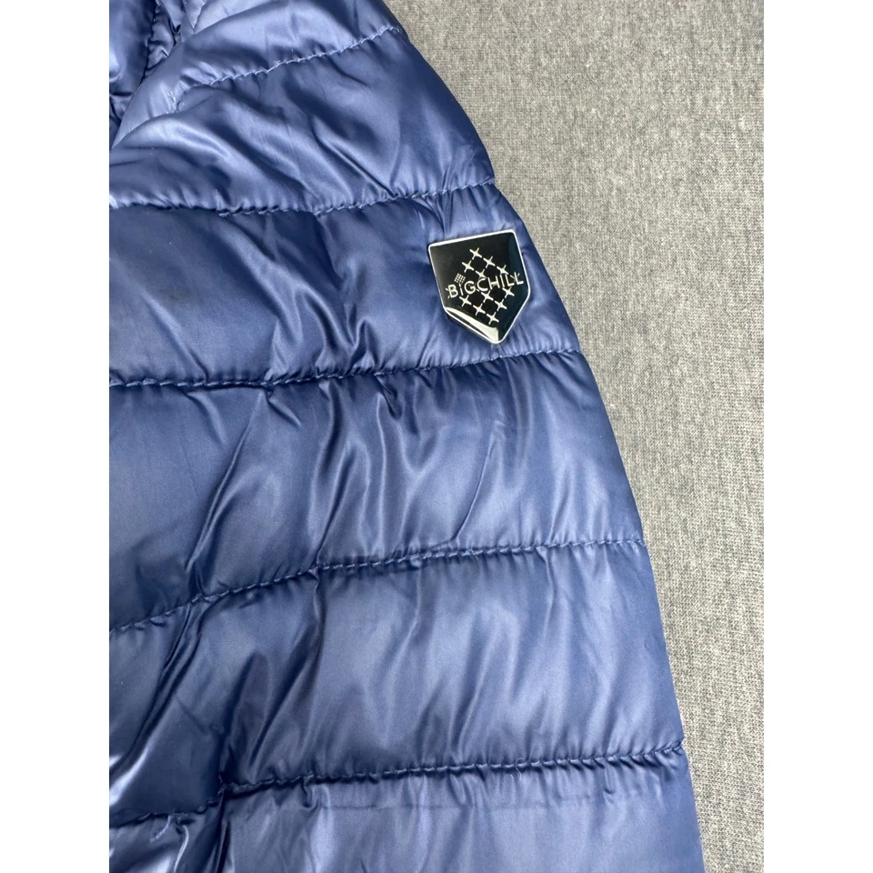 Chaqueta acolchada BIGCHILL Freestyle azul marino Light Cloud Tech cremallera completa para mujer L Foto 4 de 4