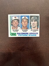  Vintage 1982 Topps Card 21 Orioles Cal Ripken Jr HOF(RC) NM or Better Iron Man