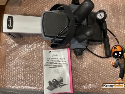   New Saunders Cervical Home Traction Device 199594 w Carrying Case