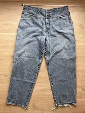 Vintage Marithe Francois Girbaud Baggy Jeans Men 42M Blue Denim Cotton High Rise