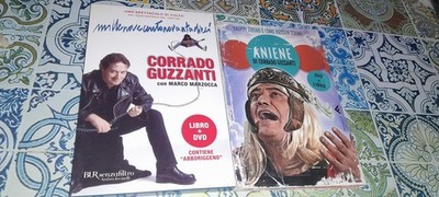 2 BOXEN (2 BÜCHER + 2 DVD) CORRADO GUZZANTE ANIENE + EINHUNDERTNEUNZIGUNDNEUNZIG