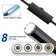 USB-C Endoscope Inspection Camera 16.5ft 1080P 8 LED Waterproof Borescope Snake