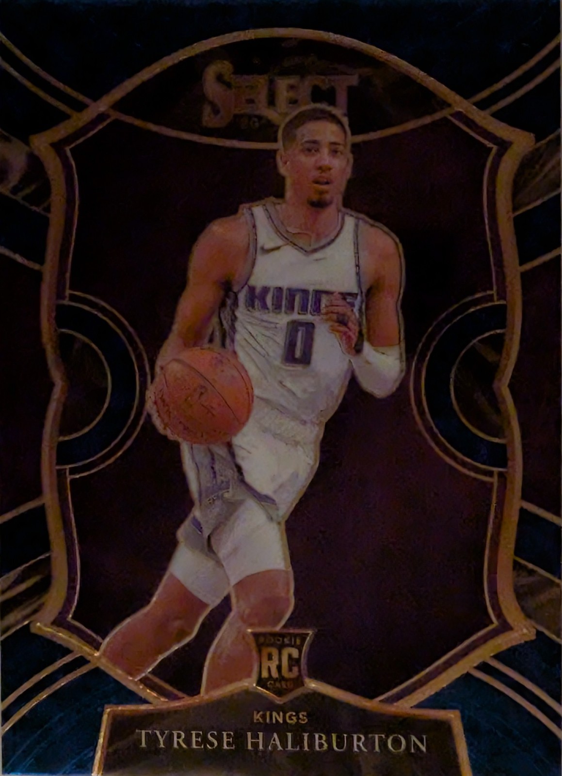 2020-21 Panini Select - Concourse Tyrese Haliburton #72 Blue Prizm (RC)