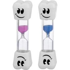 2 Minute Sand Timer for Teeth Brushing Kids Fun Colorful Hourglass Dental Care