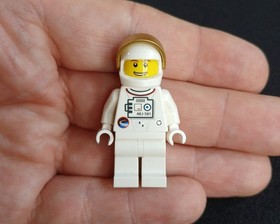 Lego Shuttle Expedition Astronaut Minifigures Lot of 2 sp123 & sp124 from 10231