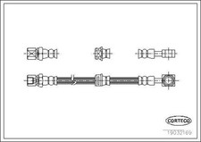 Flexible de frein Opel VECTRA