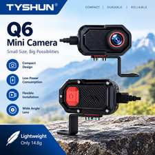 Waterproof Cycling Camera 2K Motorcycle Bike Riding Recorder Low Power Mini Cam