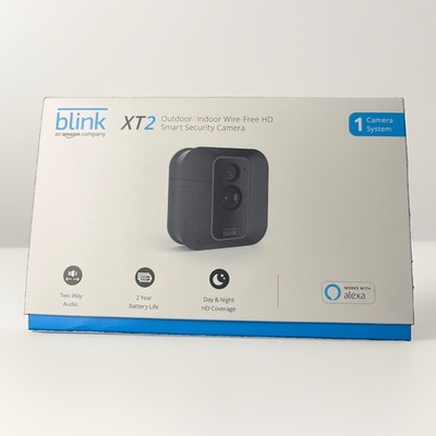 Blink XT2 1080p Smart  Home Security Camera System Open Box