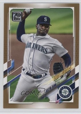 2021 Topps Future Stars Gold 1725/2021 Justin Dunn #215 10j2