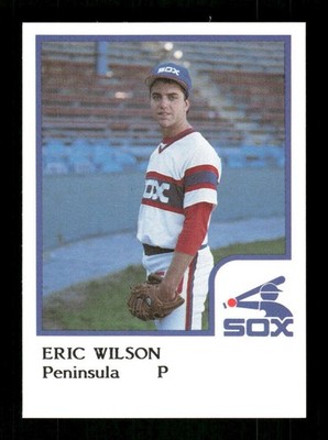 1986 Procards Peninsula White Sox Eric Wilson BXCP48